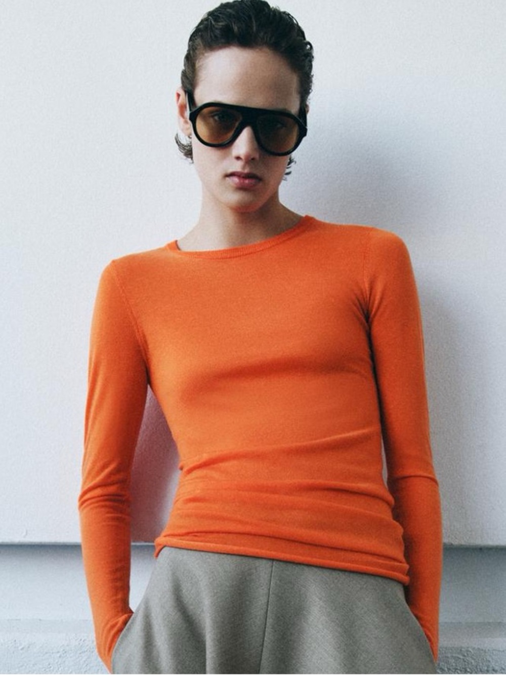 ZARA FINE KNIT WOOL JUMPER